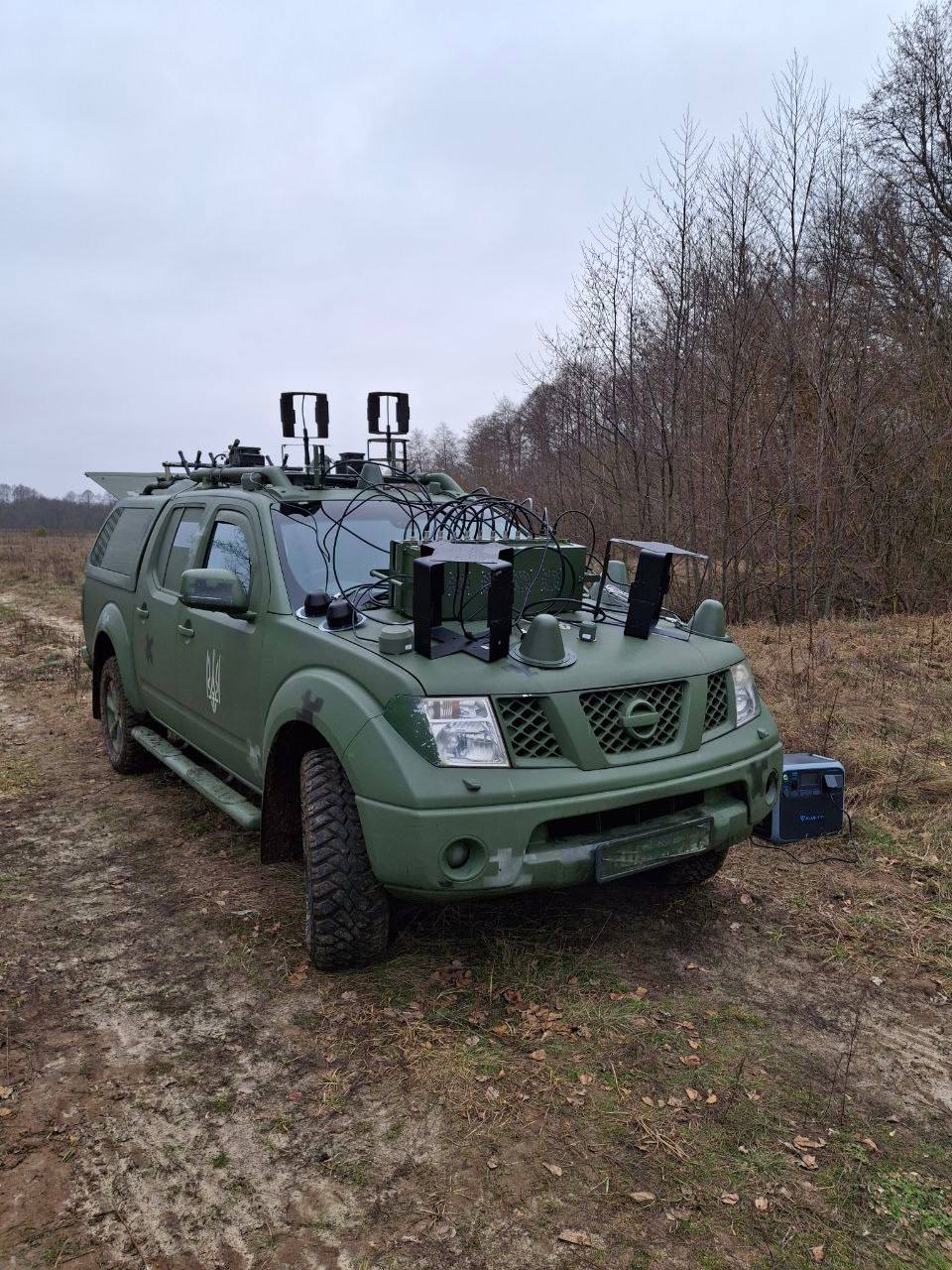 РЕБ-комплекс на пікапі